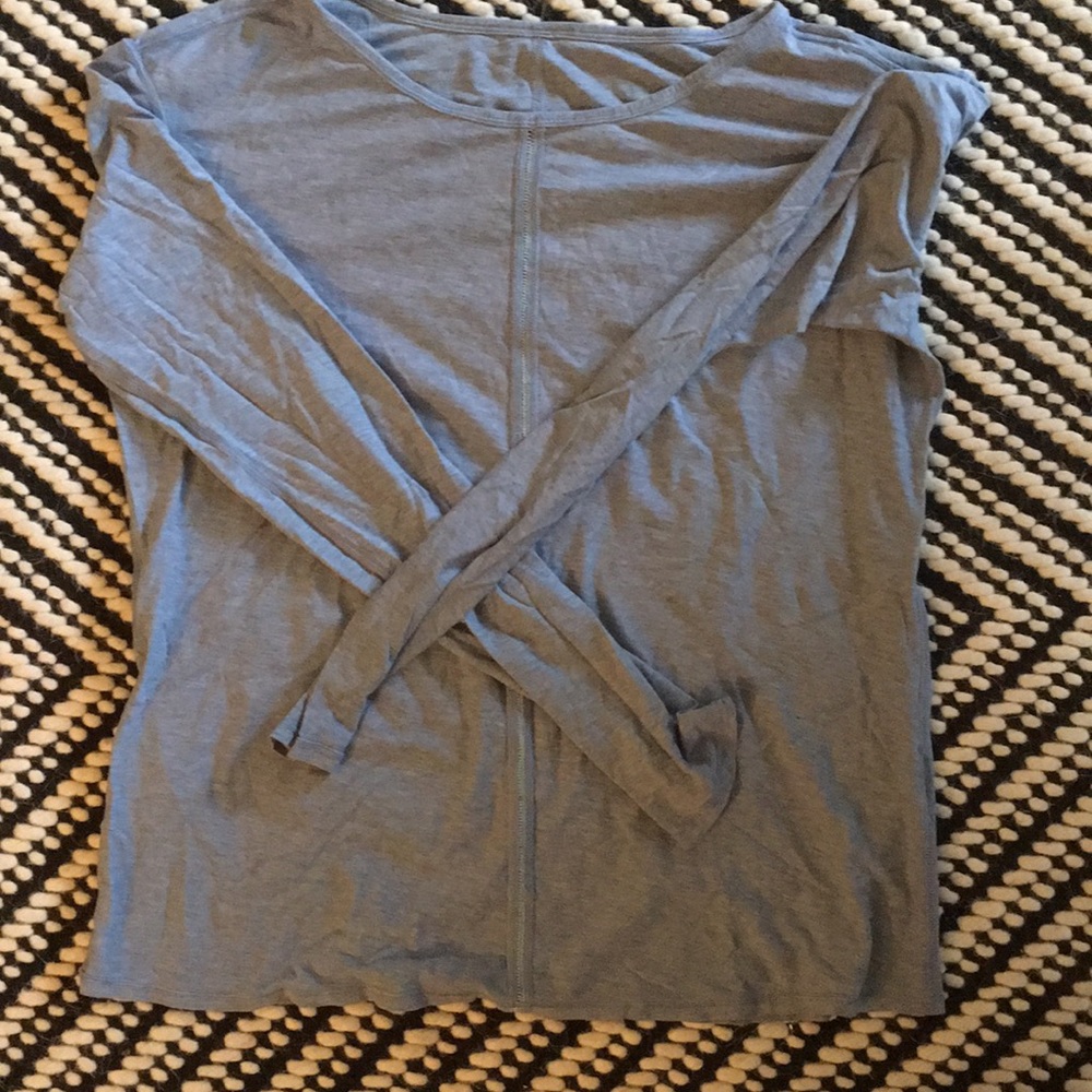 Baby blue lulu lemon long sleeve